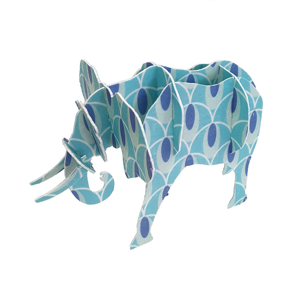 Elephant Sculpture - with Kids Print