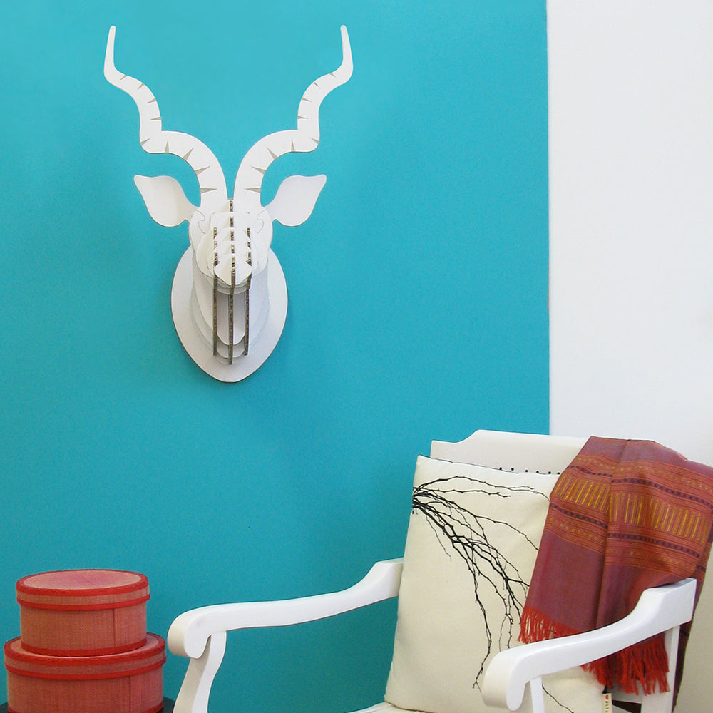 Head On Design Recycled Board kudu head